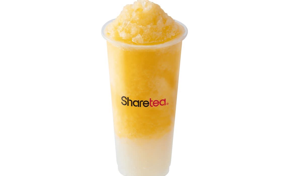 Peach Tea Ice Blended W/ Lychee Jelly