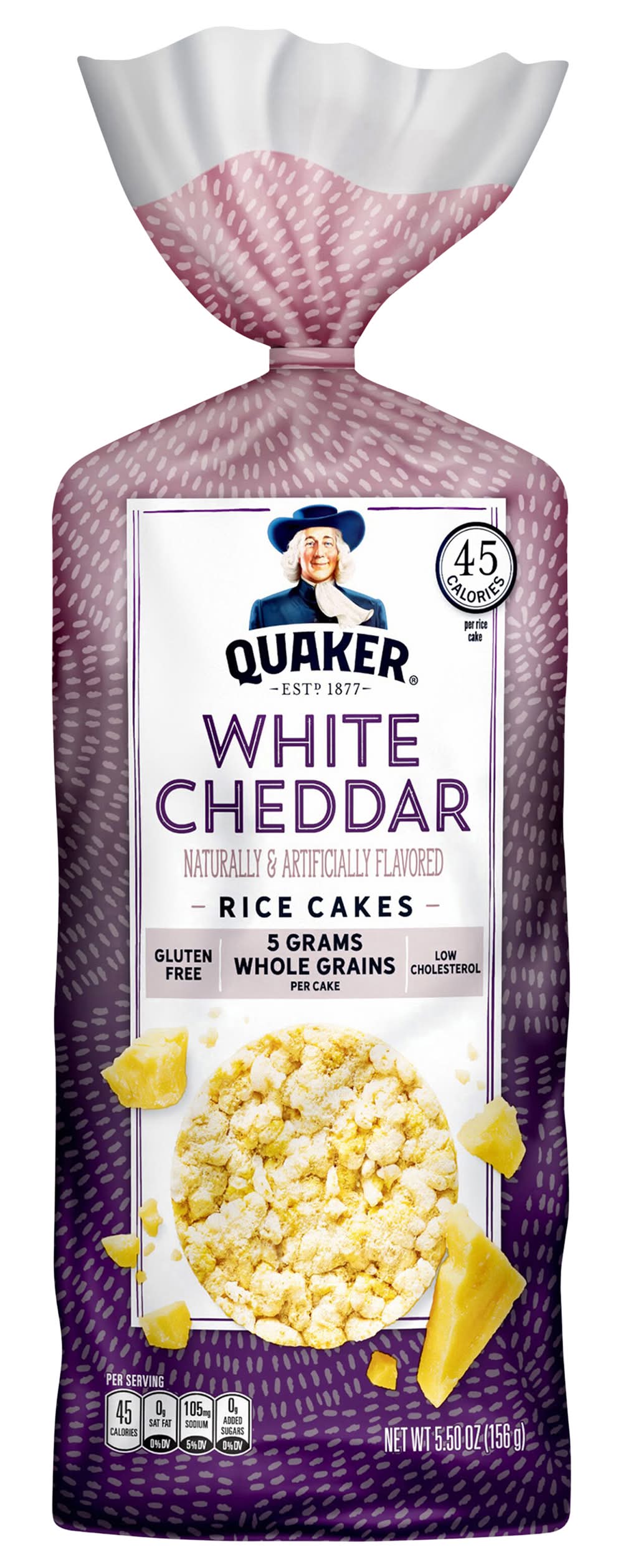 Quaker Rice Cakes, White Cheddar (5.5 oz)