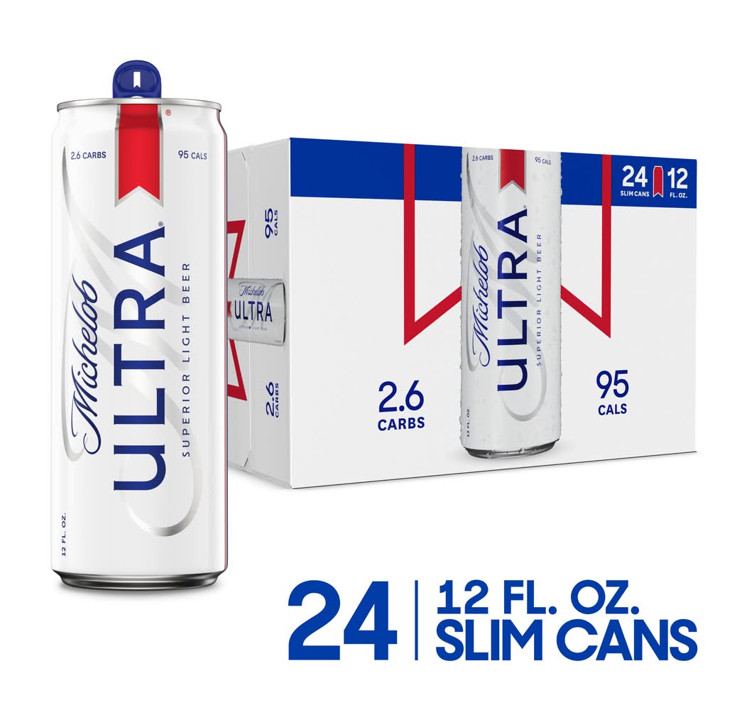 Michelob Ultra Superior Light Lager Beer (24 x 12 fl oz)