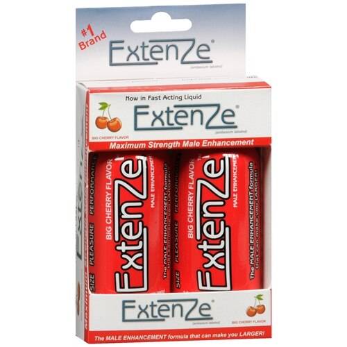 Extenze Original Formula Male Enhancement, Liquid Cherry - 2.0 oz x 2 pack