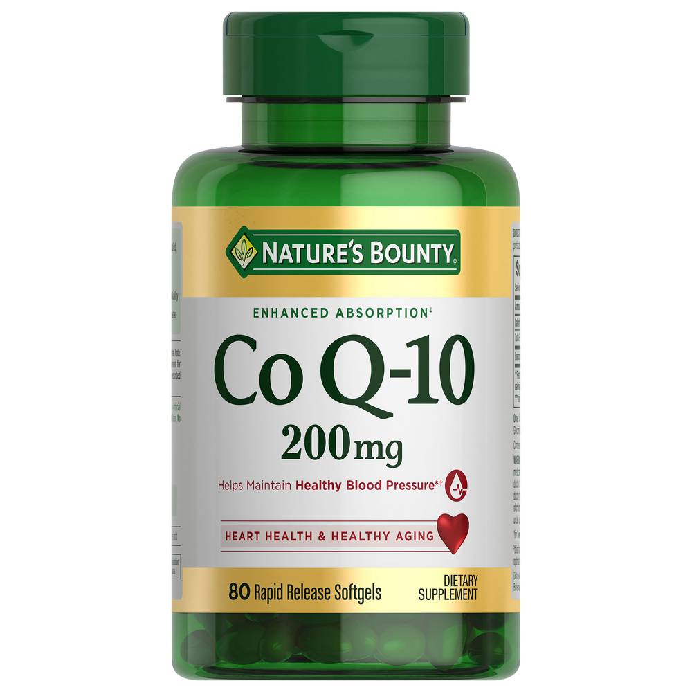 Nature's Bounty Nature Bounty Co-Q10 200mg (80 softgels)