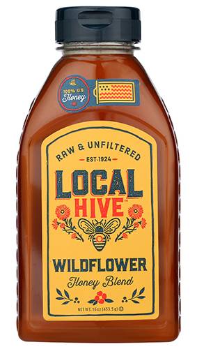 Local Hive Raw & Unfltrd Wildflower Honey