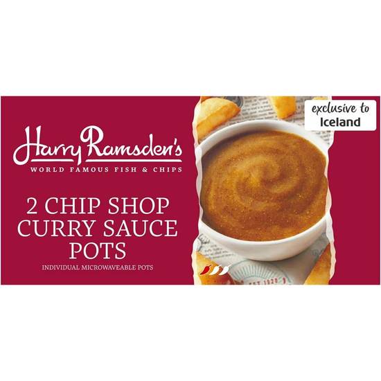 Harry Ramsden's Chip Shop Curry Sauce 2 Pack