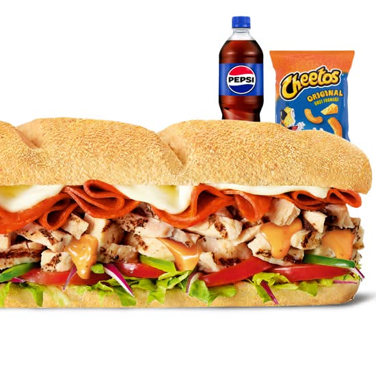Menu SUB15 Chicken Bella Mozza
