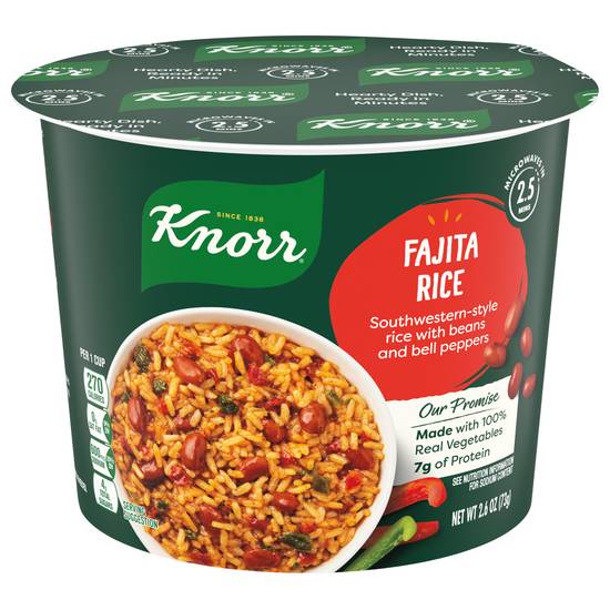 Knorr Fajita Rice Cup Side Meal