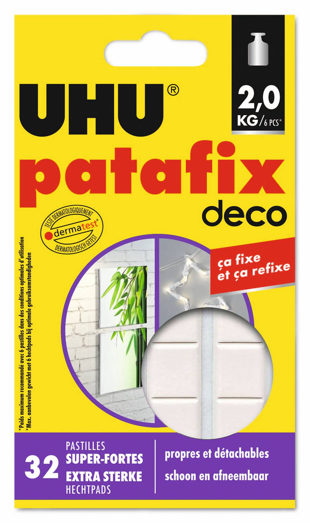 Uhu - Patafix déco (32 pièces)