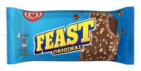 Heartbrand  Ice Cream Stick Feast Original chunky chocolate 90 ML