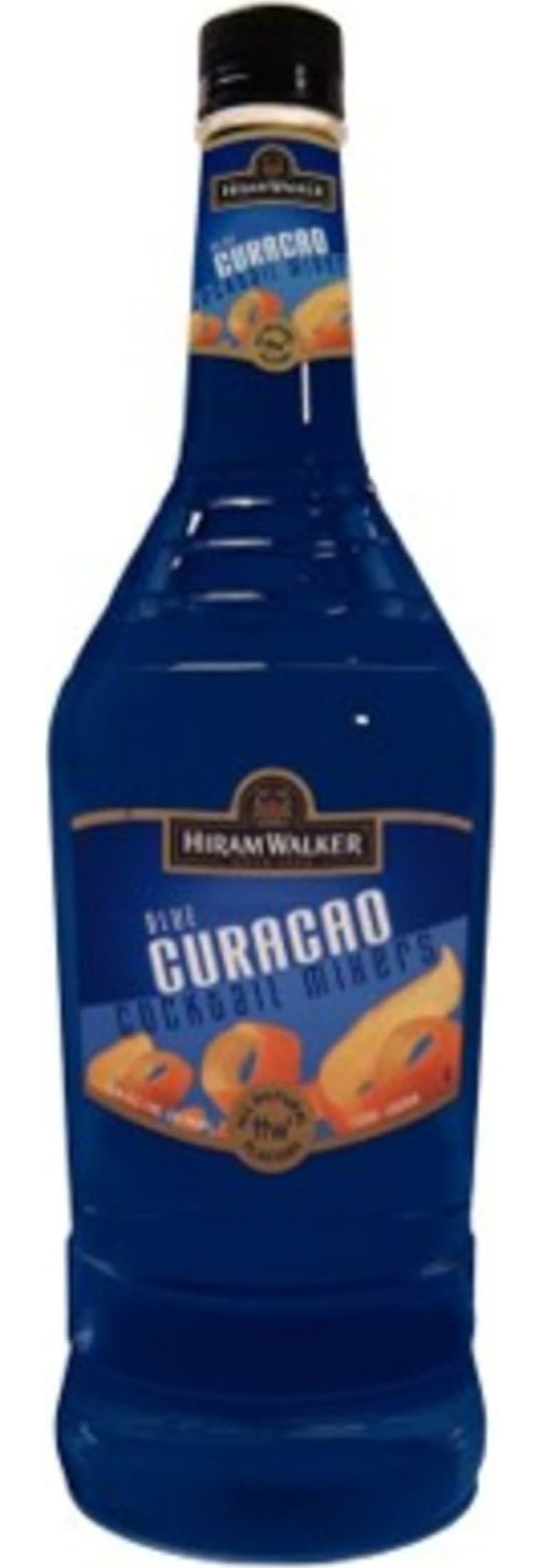 Hiram Walker Blue Curacao Liqueur (750 ml)