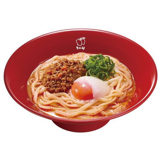 温玉冷やし担々うどん Cold Dandan Spicy Soba w/Soft-Boiled Egg