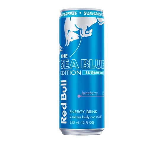 Red Bull Sea Blue Edition SF Juneberry 12 oz Can