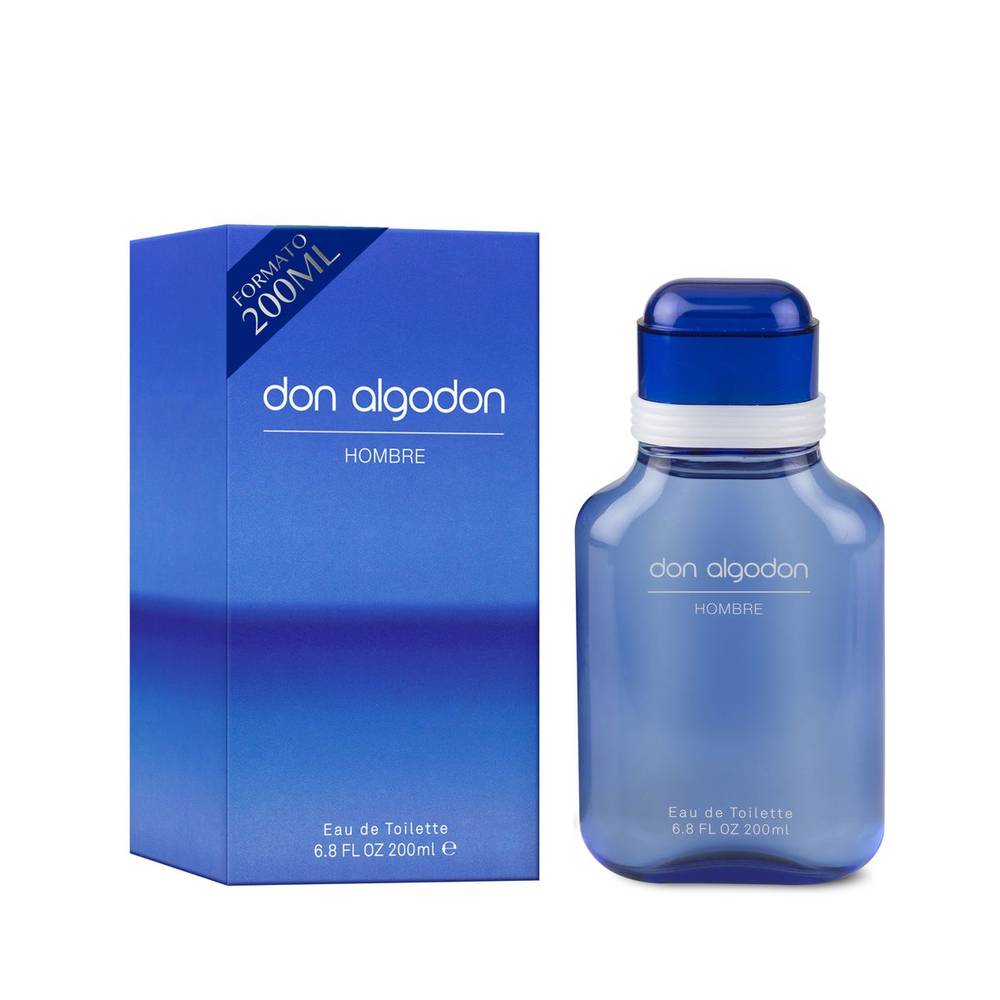 Colonia hombre DON ALGODÓN frasco 200 ml