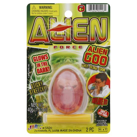 Ja-Ru Alien Goo With Blow Tube (2 ct)