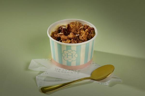 Cinnamon Pecan Granola & Honey Yoghurt Pot