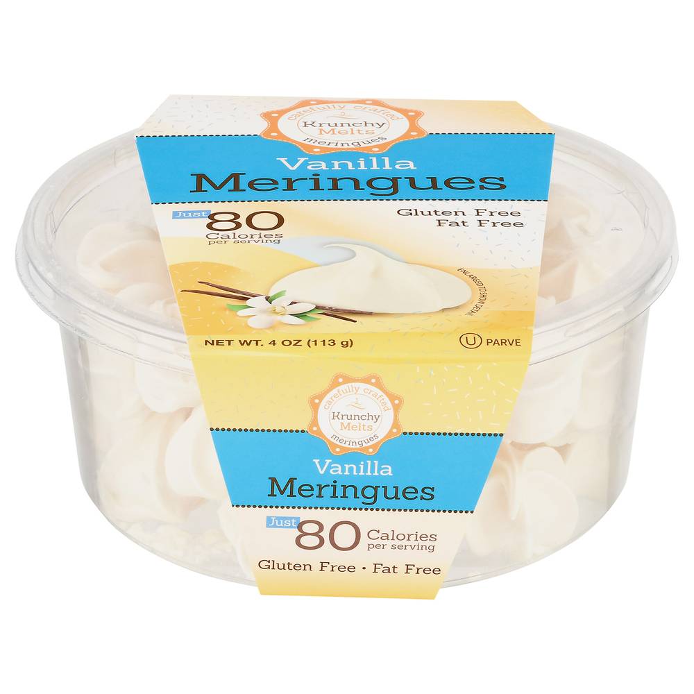 Krunchy Melts Vanilla Meringues (4 oz)