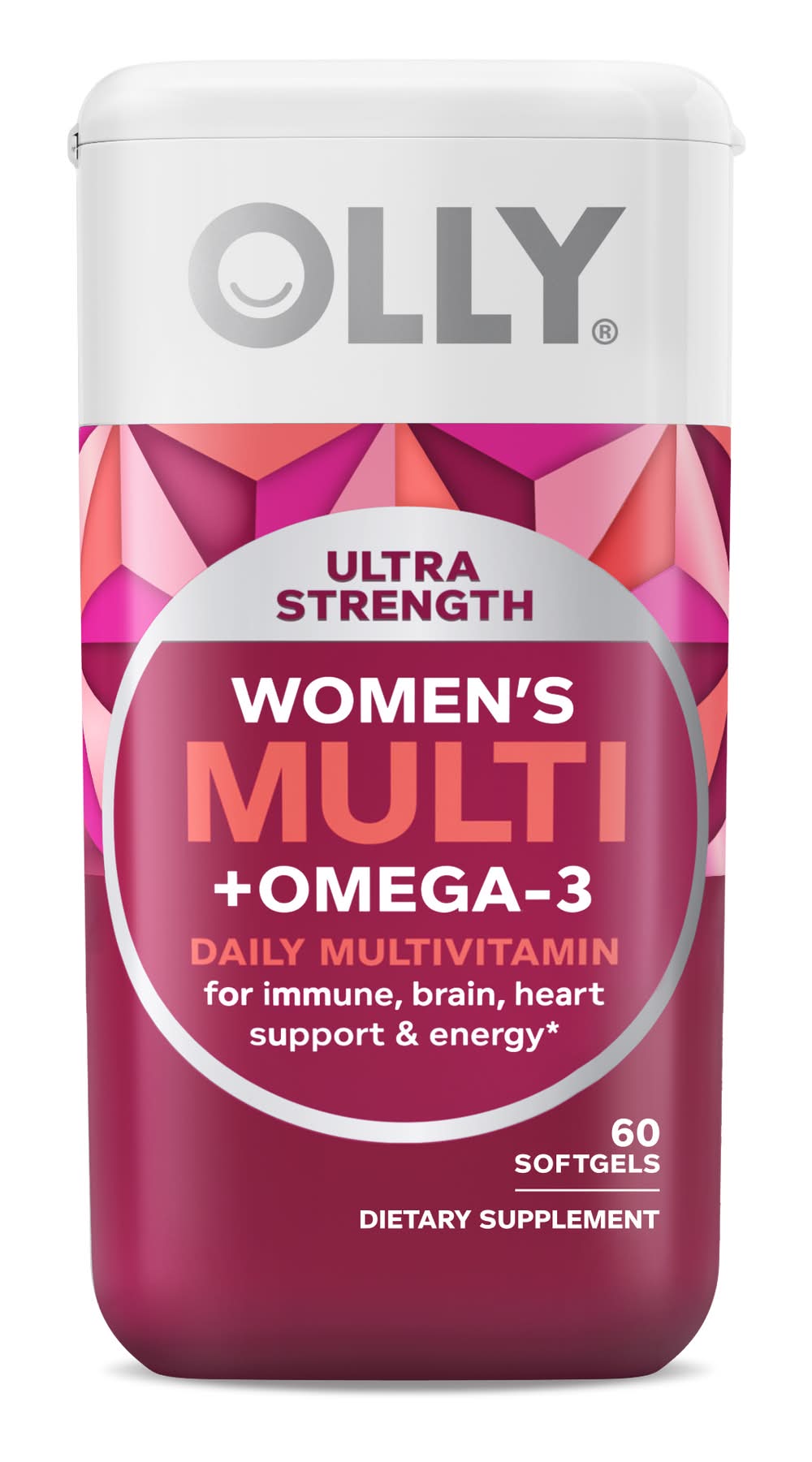 Olly Ultra Softgels Women's Multi + Omega-3 (4.8 oz)