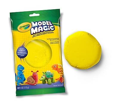 Crayola Model Magic Modeling Material, Yellow (4 oz)