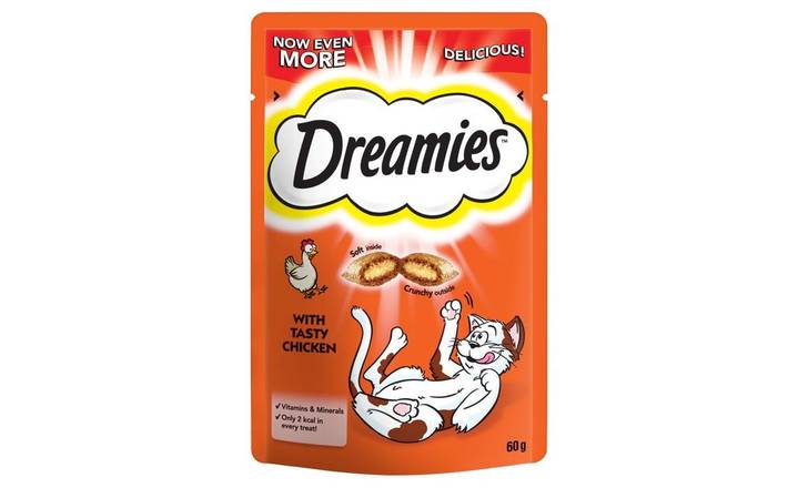 Dreamies Cat Treat Biscuits with Chicken 60g (400547-CS)