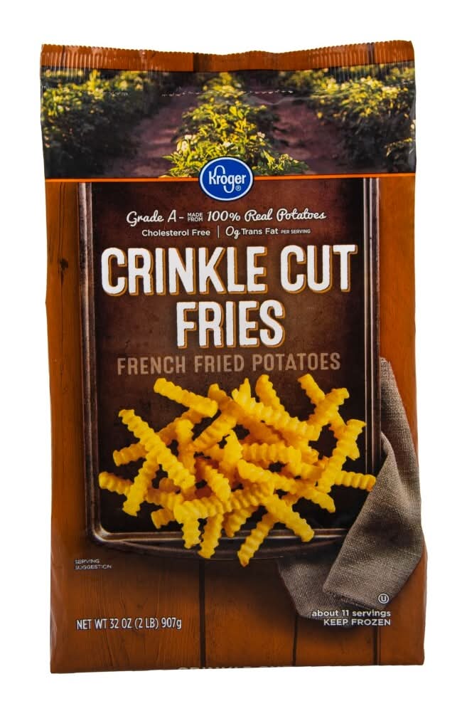 Kroger Crinkle Cut French Fried Potatoes (32 oz)