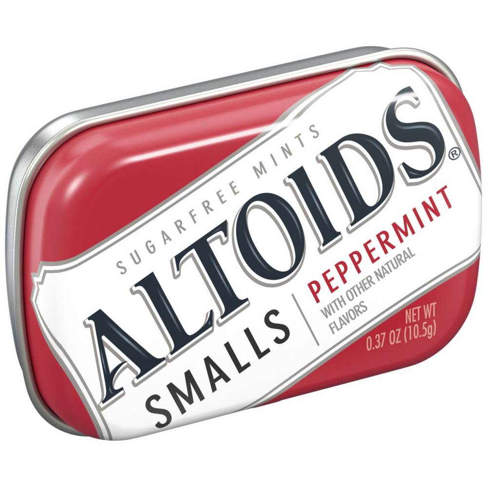 Altoids, Smalls Peppermint Sugar Free Breath Mints, Single Pack, 0.37 Oz