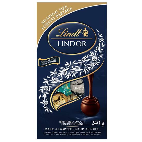 chocolat assortiment noir sélection lindt - 400g