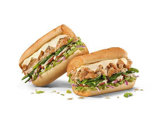#7 Green Goddess Chicken Footlong Sub
