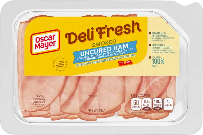 Oscar Mayer Smoked Uncured Ham