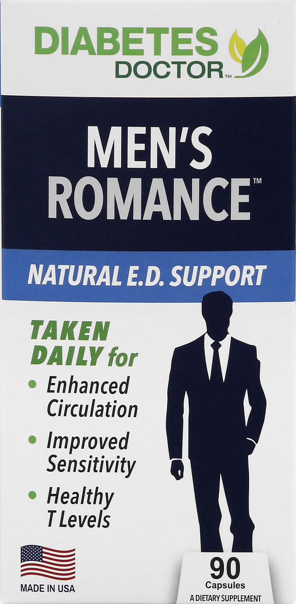 Diabetes Doctor Men's Romance Natural Booster Capsules