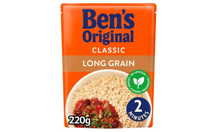 Ben's Original Long Grain 220g (404504)