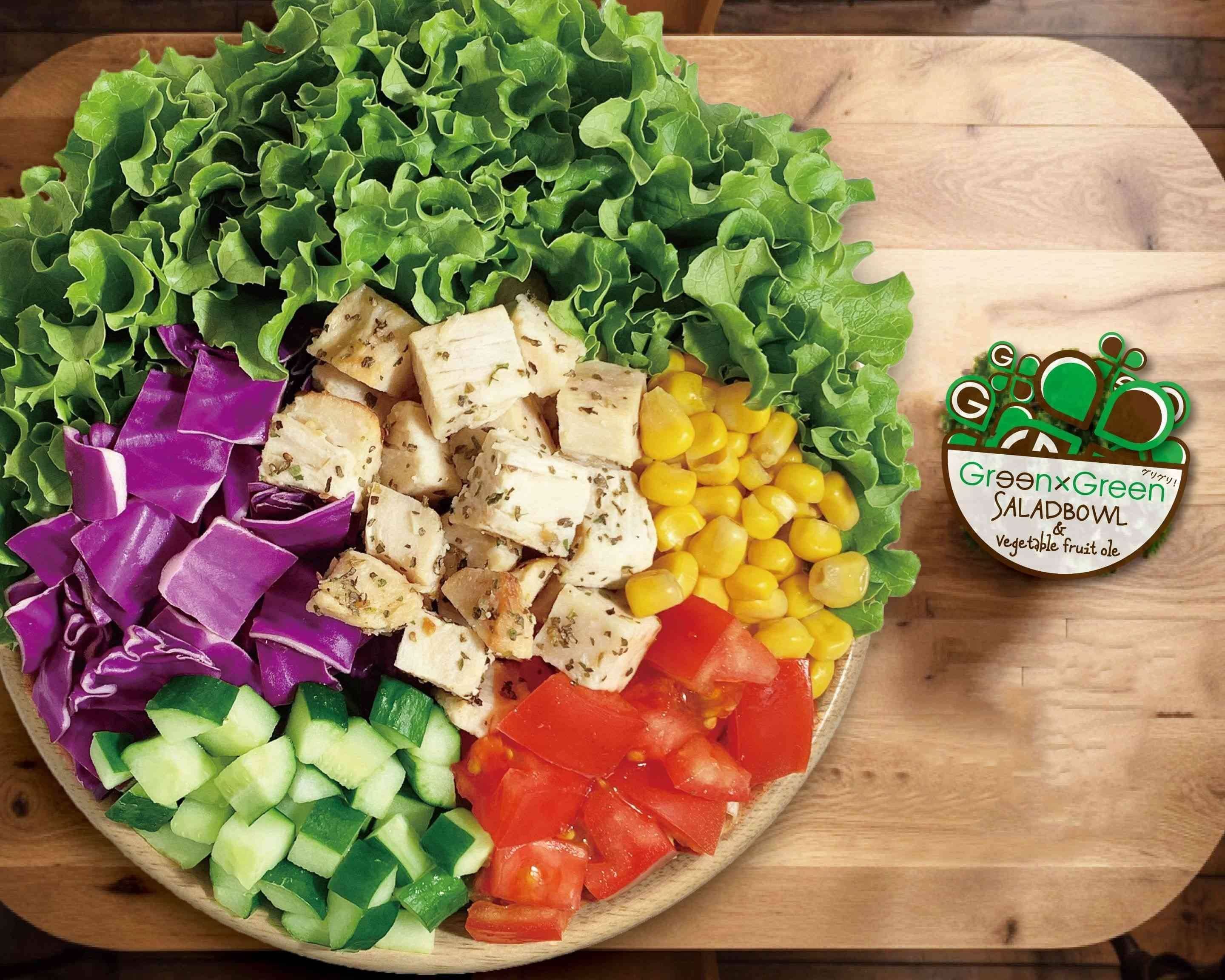 国産野菜のサラダボウル専門店【Green×Green】アクアシティお台場店