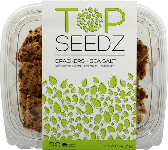 Top Seedz Organic Sea Salt Crackers