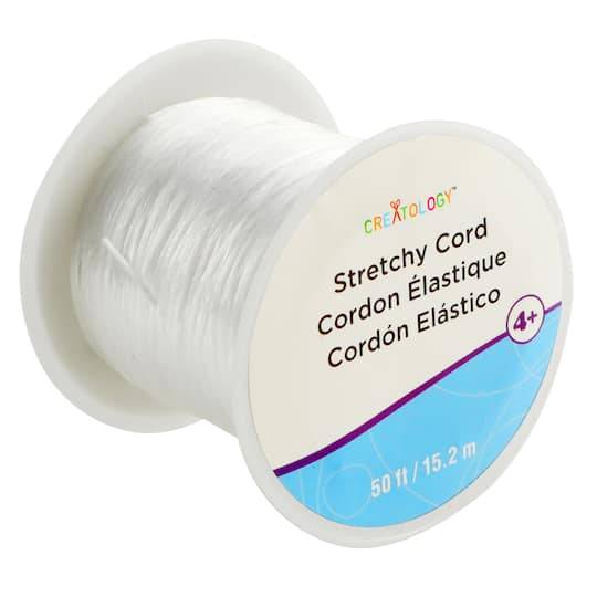 White Stretchy Cord By Creatology