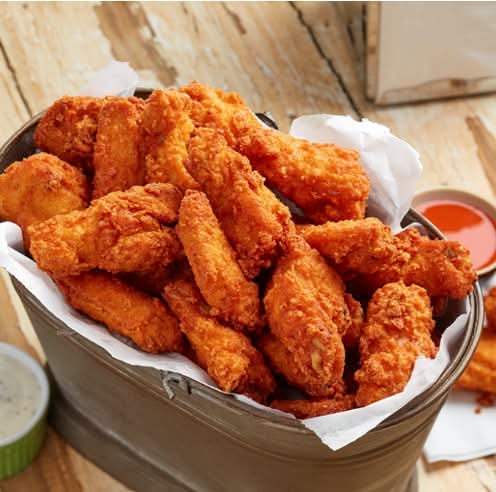 10 pc flavored wings