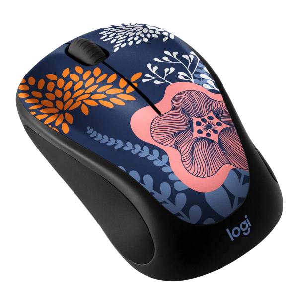 Logitech M317 Design Collection Limited Edition Wireless Ambidextrous Optical Usb Mouse