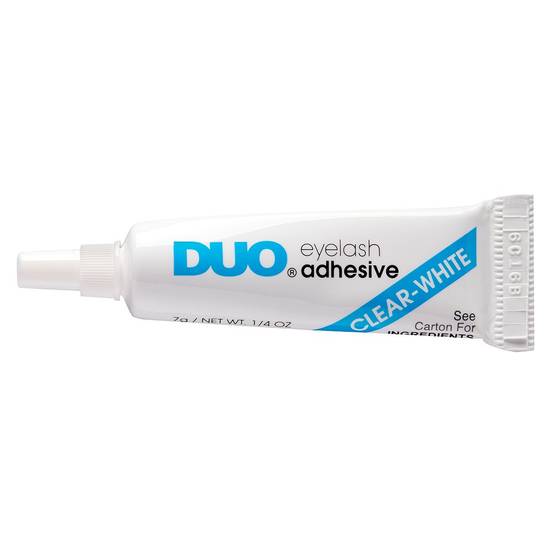 Duo Striplash Adhesive, White/Clear