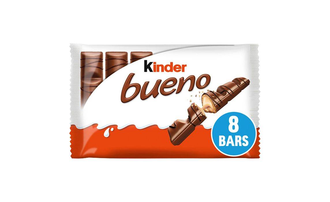 Kinder Bueno 4 pack (8 individual bars) (370723)