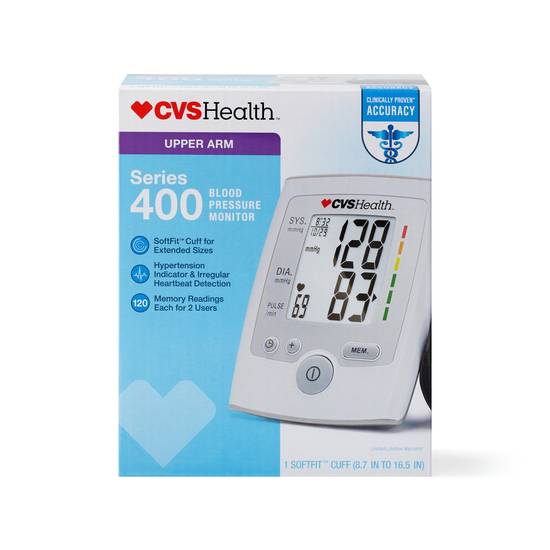 CVS Health Upper Arm 400 Series Blood Pressure Monitor
