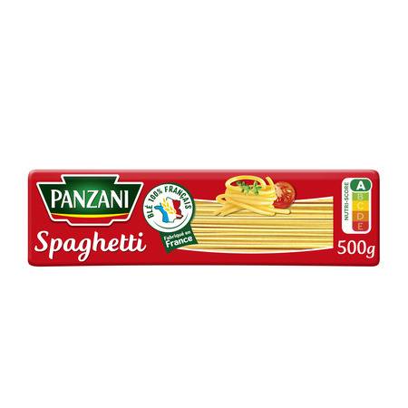 Pâtes spaghetti PANZANI - le paquet de 500 g
