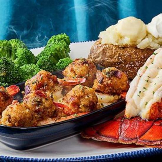 New! Lobster & Cheddar Bay Stuffed Shrimp