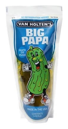 Van Holtens Big Papa Pickles 13.2oz Jar