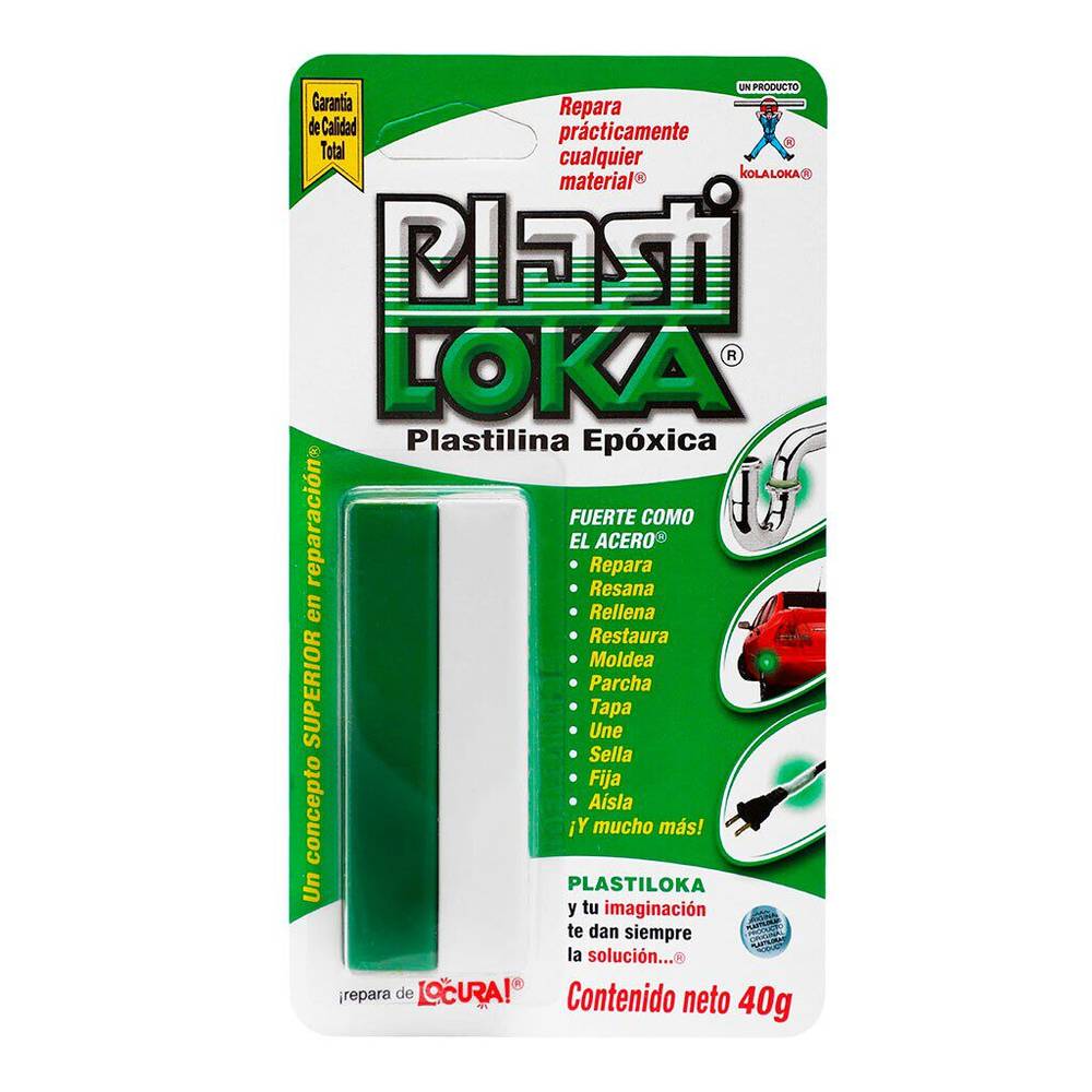 Plasti loka plastilina epóxica (blister 40 g)