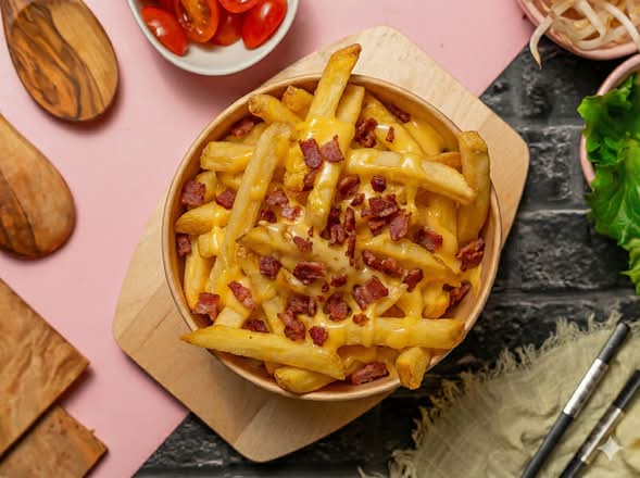 Frites Cheddar Bacon
