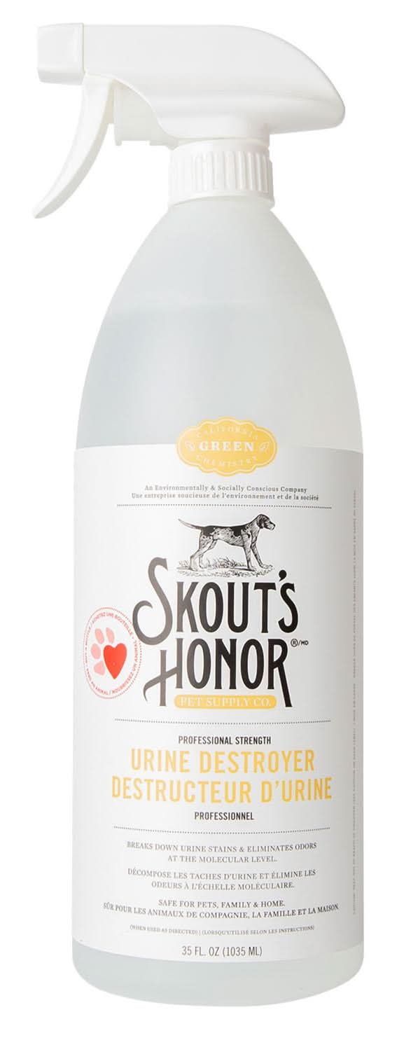 Skout's Honor Professional Strength Urine Destroyer Dog Spray, 35 oz