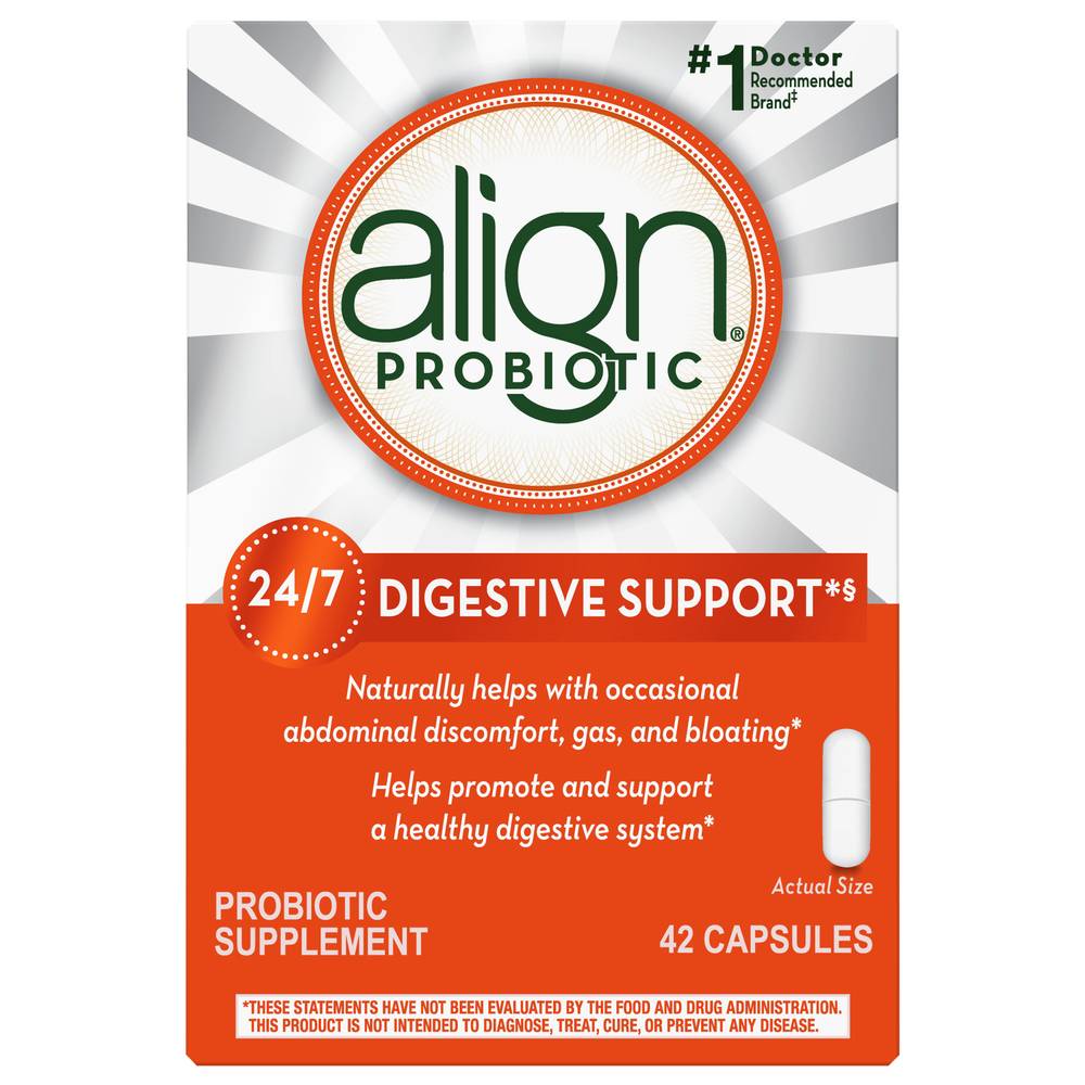 Align Digestive Support Probiotic Capsules, (42 ct)