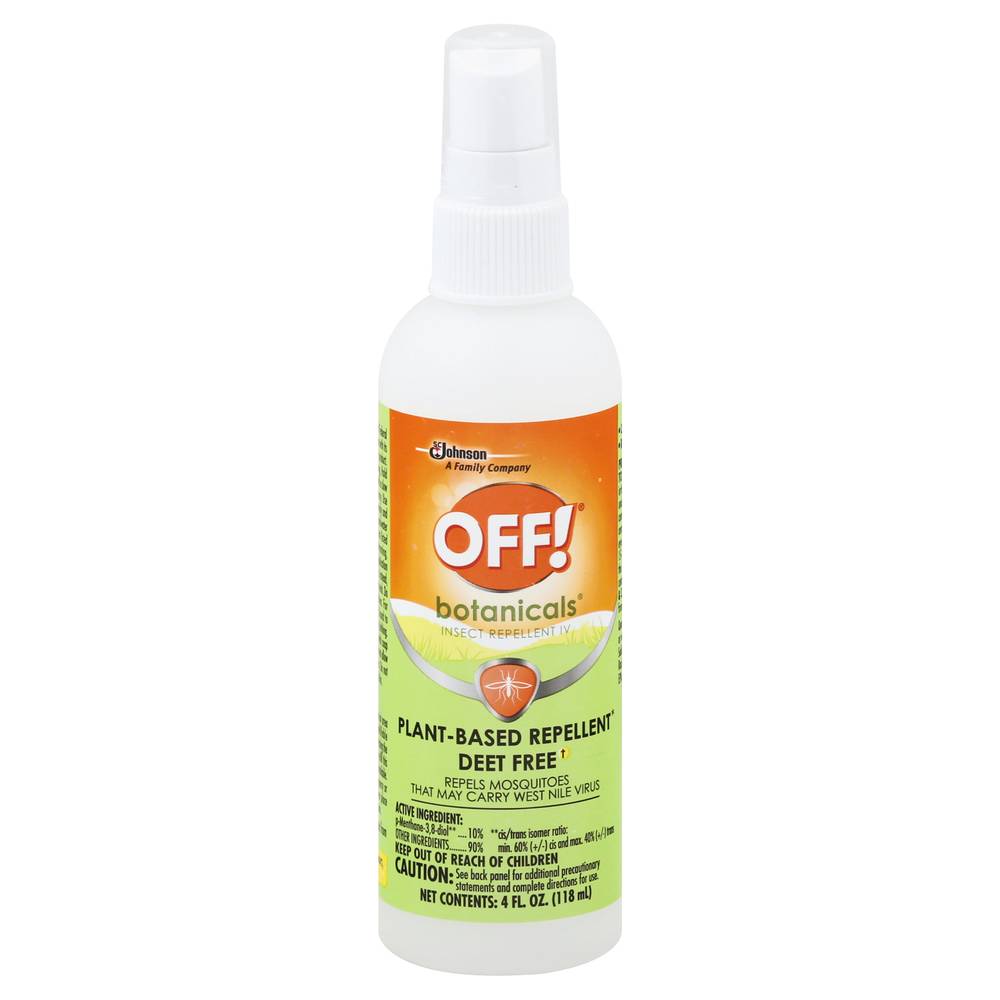 OFF! Botanicals Insect Repellent Iv