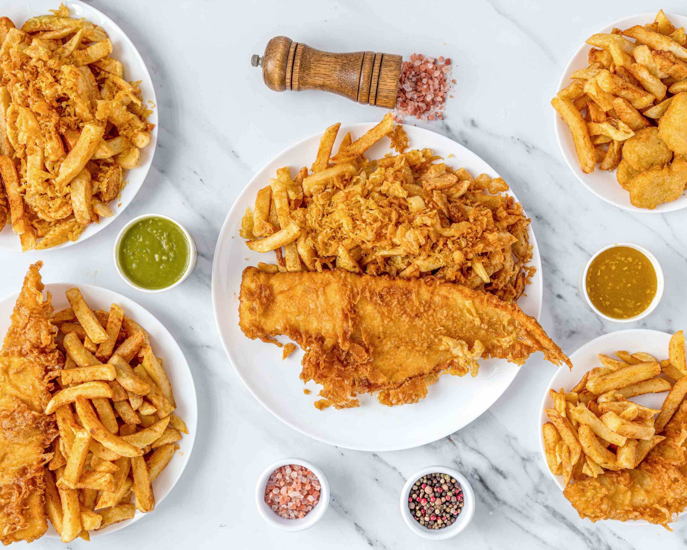 Hemingway’s fish and chips Menu Takeaway in Dewsbury Delivery menu