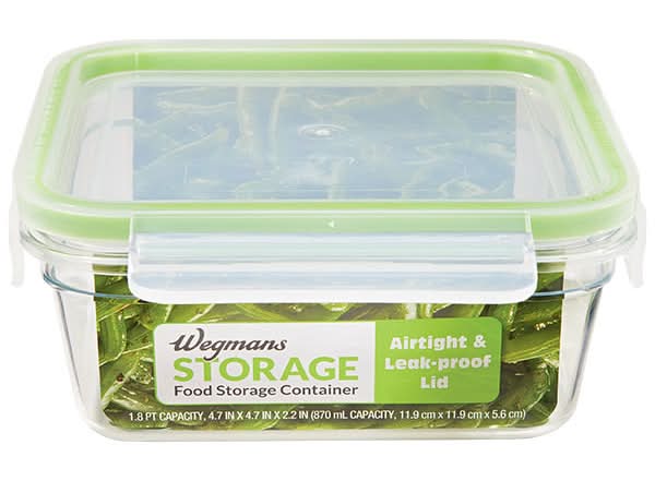 Wegmans Square Food Storage Container