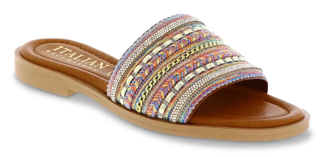 Italian Shoemakers Alasie Sandal (Multicolor Medium - 9)