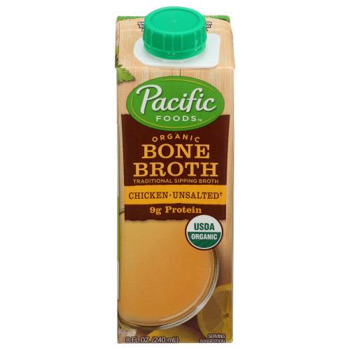 Pacific Foods Organic Original Chicken Unsalted Bone Broth