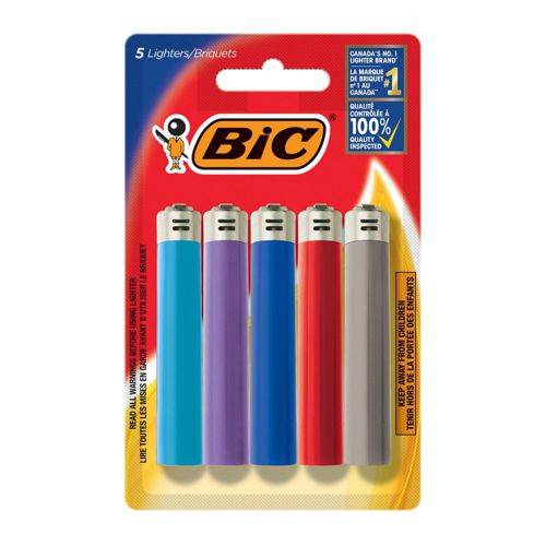 Bic Classic Pocket Lighters (5 units)