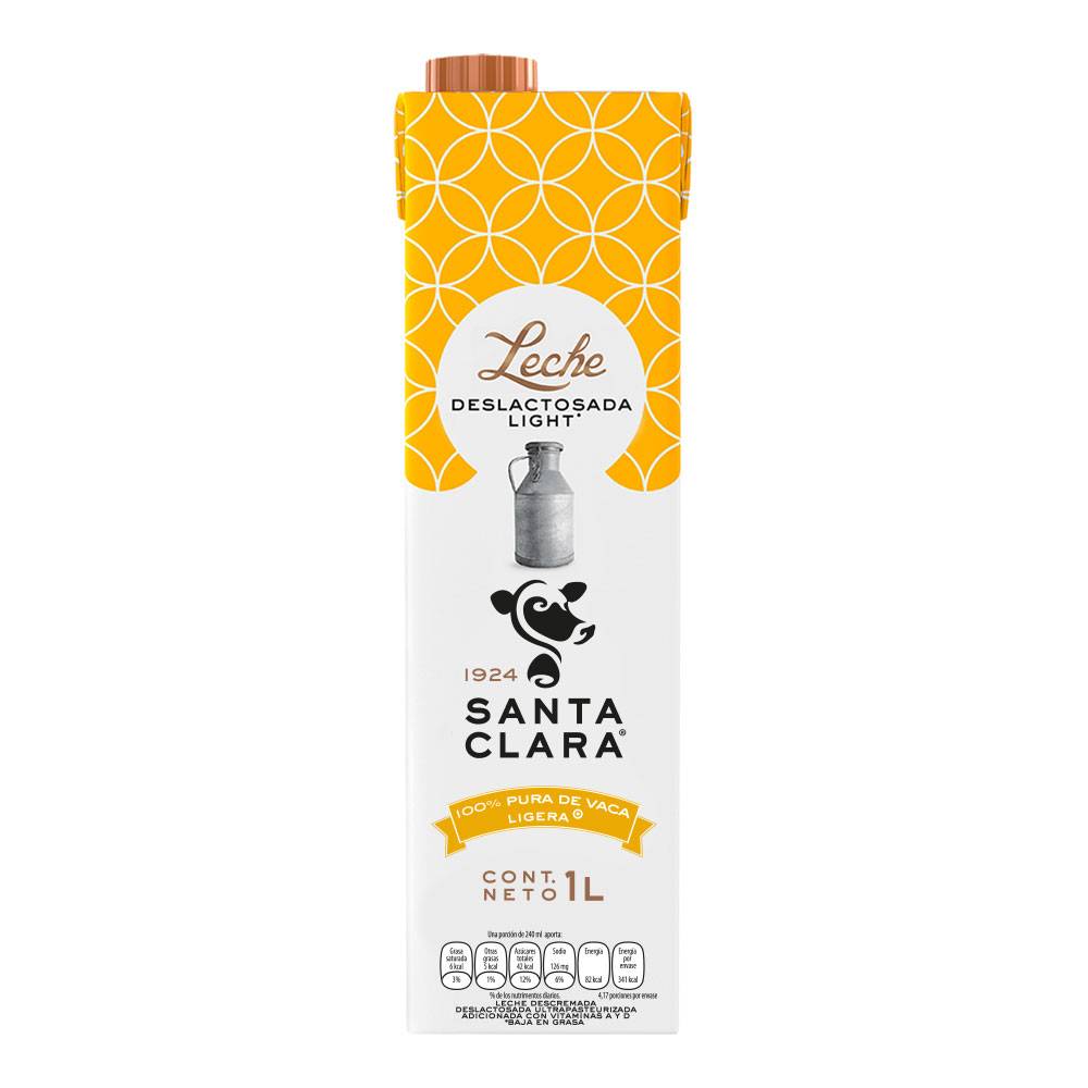 Santa clara leche deslactosada light (1 l)